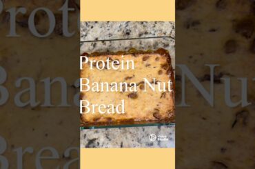 High Protein Banana Nut Bread