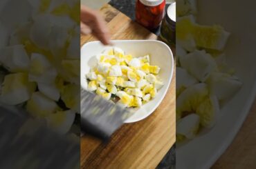 Deviled Egg Salad Toast! Very Delicious and healthy recipe!