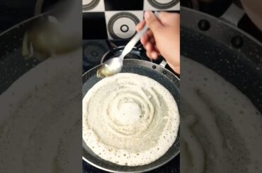 2 Minutes Healthy Breakfast Recipe with just 2 Ingredients | Instant Dosa Recipe #shorts #viralvideo