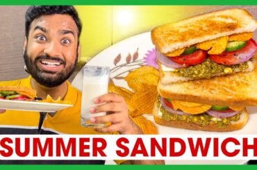 Instant Summer Sandwich Recipe | Cooking Paaji