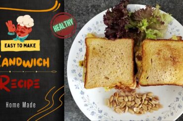 Healthy Sandwich Recipe | sandwich kaise banate hai | Homemade snacks