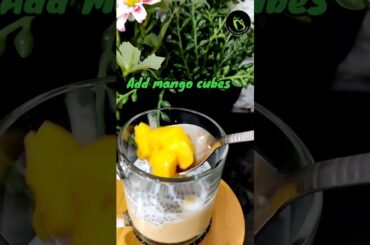 Mango chia pudding,Easy and healthy breakfast recipes. #youtubeshortsindia #summer #short #viral