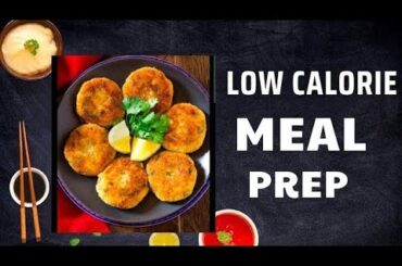 low calorie meal prep-low calorie potato cutlets-low calorie high protein meals