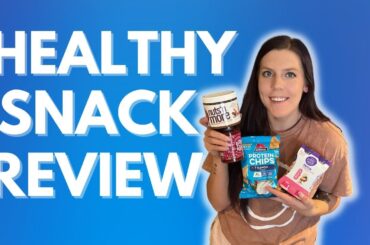 HEALTHY SNACK REVIEW | Trying New Healthy Snacks & Foods | WW (WeightWatchers) Points/Calories