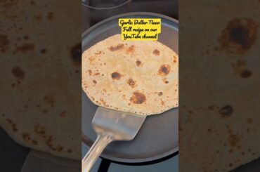 Garlic Butter Naan | Healthy food recipe | High fibre | Garlic Bread | Easy cooking #healthy #food