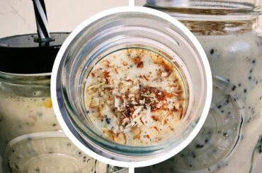 Healthy banana smoothie/Breakfast chia smoothieeasy recipes /weight loss  breakfast smoothie recipes