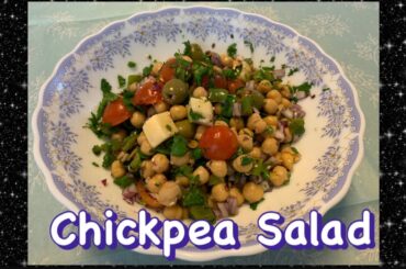 Chickpea Salad | Protein Salad | Healthy Salad Recipe for Weight Loss | Quick & Easy Salad Recipe |