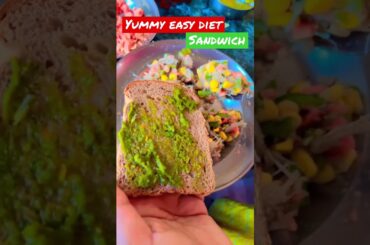 Healthy options kabhi bhi kahi bhi #diet #dietsandwich #healthy #tasty #yummy #shortsyoutube