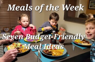 Meals of the Week | Healthy Family Meals | Meal Ideas | What We've Been Eating This Week