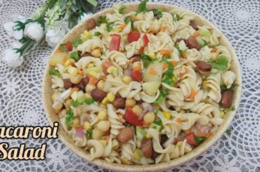 Macaroni Salad Recipe | Diet Salad Recipe | Pasta Salad | Healthy Salad Recipe | weight Loss Salad