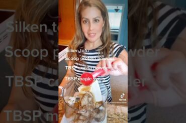 4 ingredient High Vegan Protein Pudding for Weight Loss!