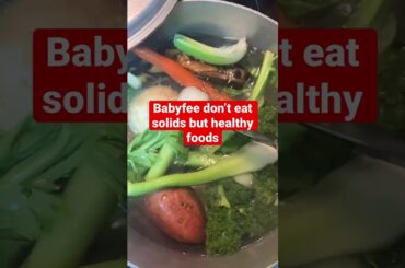 Come makes babyfee diy gerber healthy food with me #babyhealthyfood