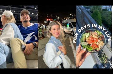 VLOG: coolest experience with TB Lightning, healthy "snickers" recipe, picking my mom up!!