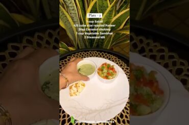 What to Pair With Idlis | Healthy Nutritious Plates | Healthy Recipes | #shorts #nutritiousrecipe