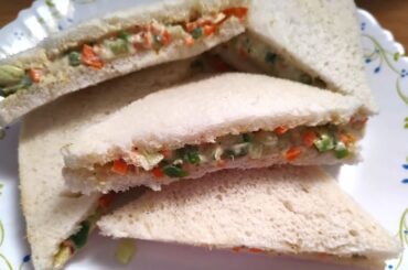 Quick & Easy Sandwich Recipe | Veg Mayo Cold Sandwich | Instant Mayo Sandwich | Neeta in the Kitchen