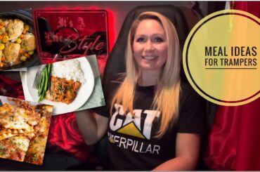 Meal ideas for Tramping Truckers | healthy, easy meals I take with me