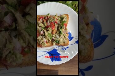 Avocado toast recipe| bread toast|tasty and healthy recipe #shorts #healthy #youtubefeed #viralvideo