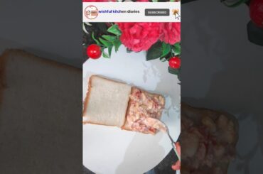 healthy sandwich recipe #shorts#viral #wishfulkitchendiaries