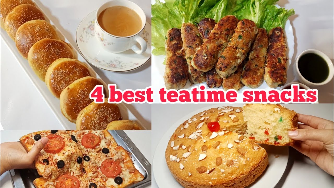 4 best evening snacks recipes I Easy teatime snacks I by @make-and-bake#teatime 4 best evening snacks recipes I Easy teatime snacks I by @make-and-bake#teatime