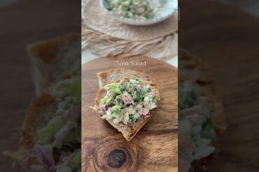 Healthy Crunchy Tuna Salad. #shortscooking #recipes #cooking #food #healthyfood #healthyrecipes