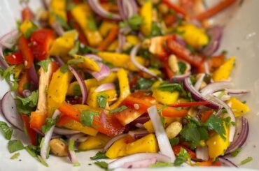 Mango Salad #salad #mango #summer #healthy #food #recipe #vegan #ytshorts #shorts #short #telugu