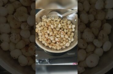 how to roast makhana at home || phool makhana kaise banta hai || recipes recipe make roasted Snacks