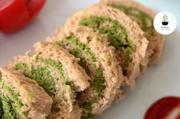Pinwheel Sandwiches | Premila's Healthy Kitchen | Sandwich | Recipe
