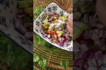 Healthy Chana Chaat recipe | Chickpea Salad  | #shorts | #hindi | #english