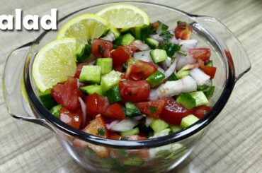 shirazi salad recipe | A refreshing and healthy summer recipe
