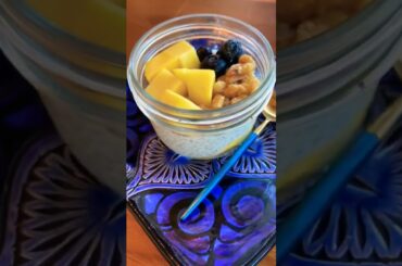 overnight oats| Best Morning Breakfast | Healthy & Weight Loss Recipe | #shorts