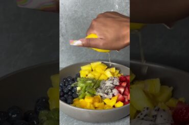 Healthy Meal Prep Idea / Fruit Salad Recipe #healthyrecipes #mealprep #fruitsalad #easyrecipe #quick