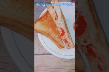 Healthy Breakfast Recipe | Hung Curd Sandwich | #shortsfeed #shortsvideo #shorts #hungcurdsandwich