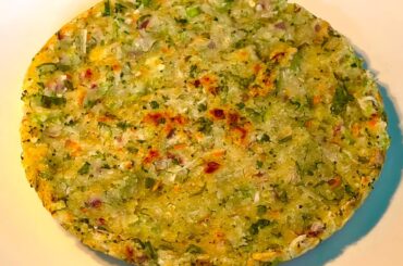 Easy Broccoli Rava Roti | Tasty Broccoli Flatbread | Healthy Breakfast Recipe