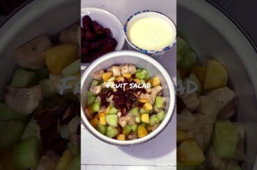 Healthy fruit salad recipe #shorts #shortvideo #youtubeshorts #shortsfeed