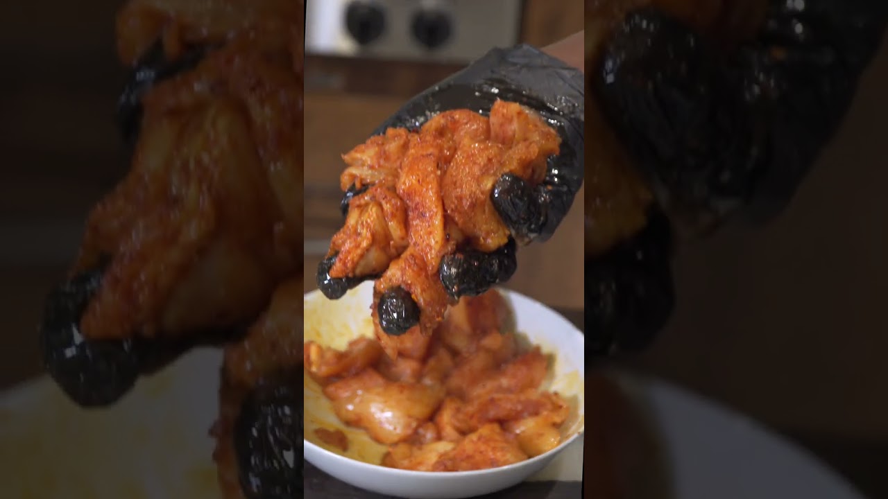 Low Cal & High Protein Chicken Nuggets #shorts Low Cal & High Protein Chicken Nuggets #shorts