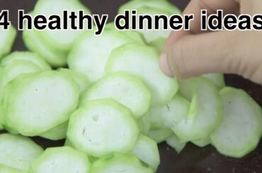 4 easy & healthy dinner ideas by @AmbikaShettysKitchen