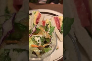 Want some healthy sandwich and salad? #brunch  #japan #shorts