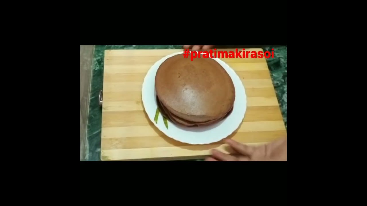 chocolate pancake recipe #healthy #food #recipe #pratima #shorts chocolate pancake recipe #healthy #food #recipe #pratima #shorts