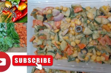 Healthy Salad recipe by Sid's food diary
