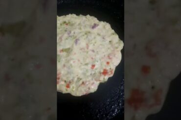 Mom's recipe || Easiest way to make suji chilla #quickbreakfast #healthy #food #shorts #trending