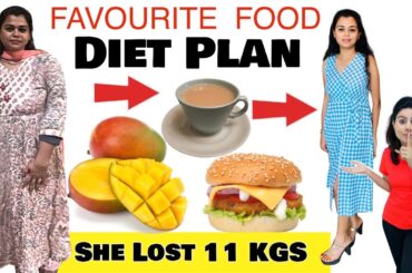 SHOCKING ! She Lost 11 Kgs Eating Mangos, Burgers, Tea -  Best Diet Plan For Weight Loss