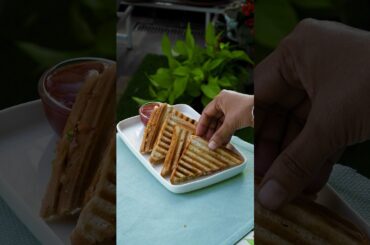 Quick Veg Mayo Sandwich | #shorts | kabitaskitchen