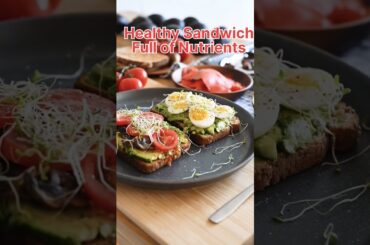 Healthy Sandwich #sandwich #ytshorts #trending #viral #youtubeshorts #shortvideo #recipes #food