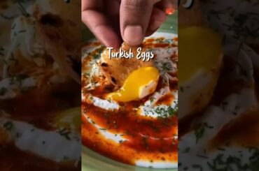 Turkish Eggs | Breakfast Recipe | Healthy Breakfast Recipe | Egg Recipe