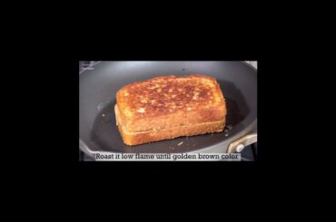 #shorts Peanut Butter Sandwich-Easy & Healthy Breakfast Recipe-Grilled Peanut Butter Banana Sandwich