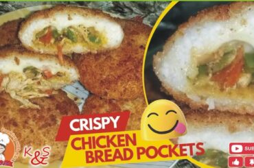 Crispy Chicken Bread Pockets|Ramzan 2023 Iftar Party Special Recipe|Mini Chicken pocket Recipe