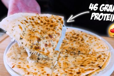 THIS HIGH PROTEIN CHEESY GARLIC BREAD IS A GAMECHANGER! | Easy Air Fryer Recipe!