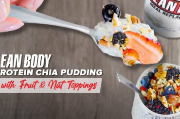 Protein Chia Pudding Recipe | Healthy Food Recipes with Fruit and Nuts