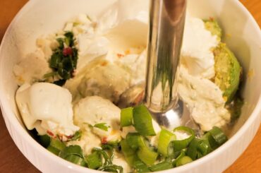 Healthy recipe I Cream cheese with avocado