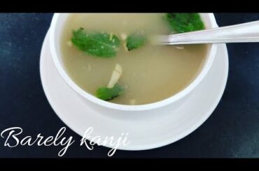 Barely kanji recipe for weight loss